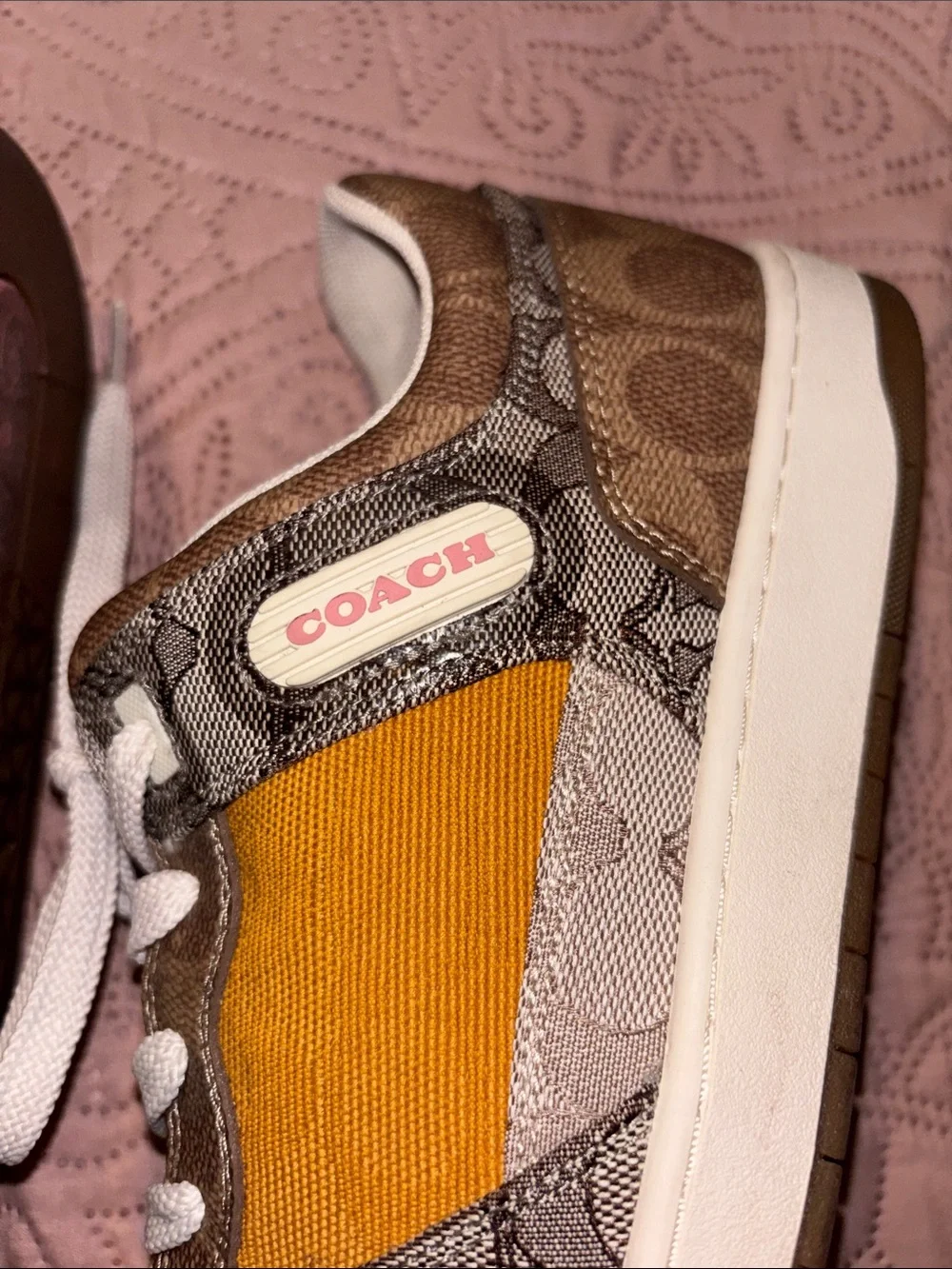 Coach sneakers featuring